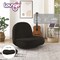 Geovanny Plush Recliner/Floor Chair With 5 Adjustable Positions